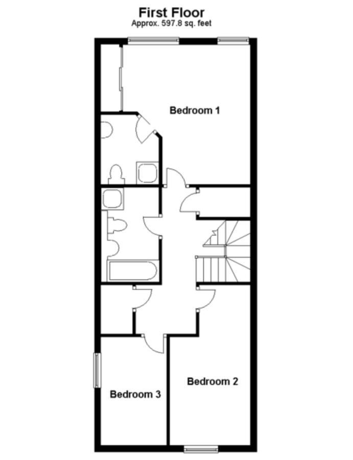 The Chaucer - Modern 3 Bed Home With Parking Close To City Centre Canterbury Exteriör bild